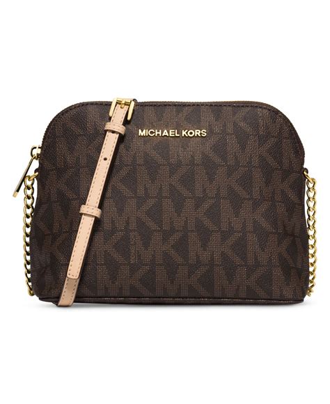 michael kors dome crossbody review|michael kors crossbody large purses.